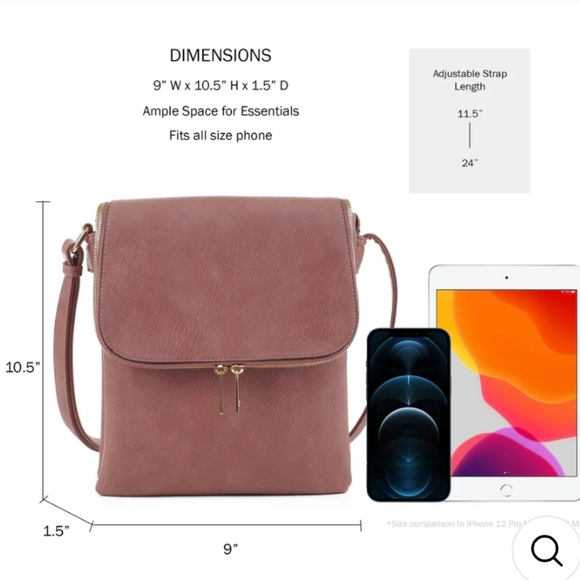 Concealed Carry Jessie James Cheyanne Crossbody with Lock and Key - Picture 3 of 10